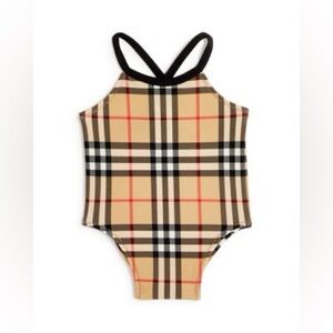 Burberry Tan Toddler Swimsuit